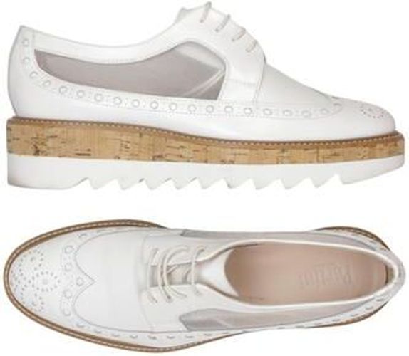 Damen Halbschuh, weiß, Gr. EU 41 - Second Hand - Pertini - Modalova