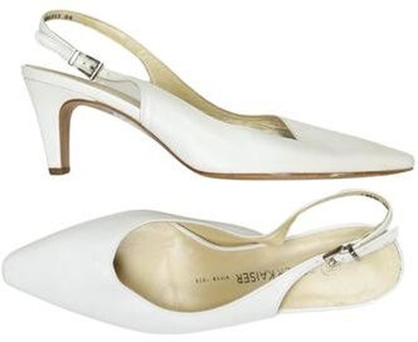 Peter Damen Sandale, weiß, Gr. EU 37.5 (UK 4.5), Leder - Second Hand - Kaiser - Modalova