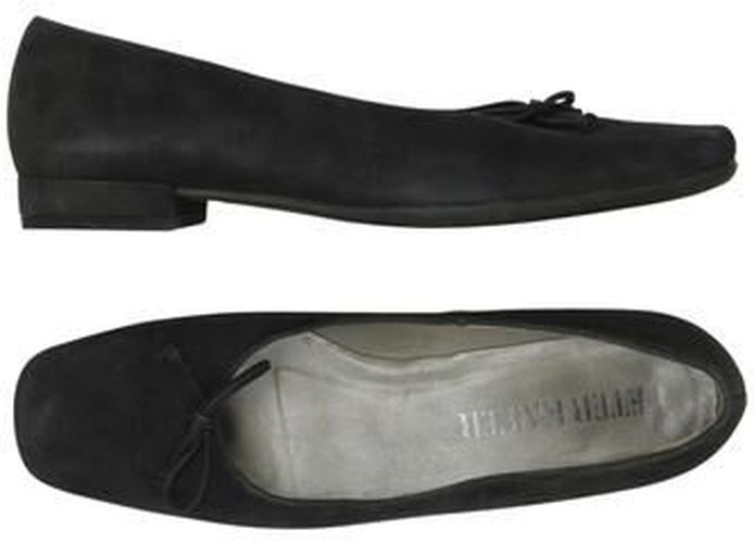 Peter Damen Ballerinas, schwarz, Gr. EU 39.5 (UK 6.5), Leder - Second Hand - Kaiser - Modalova