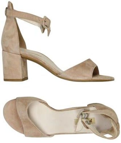 Damen Sandale, beige, Gr. EU 38, Leder - Second Hand - Pier One - Modalova