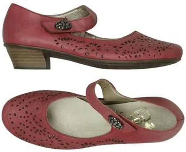 Damen Pumps, rot, Gr. EU 36, Leder - Second Hand - Rieker - Modalova