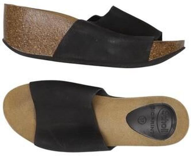 Damen Sandale, schwarz, Gr. EU 37, Leder - Second Hand - Scholl - Modalova