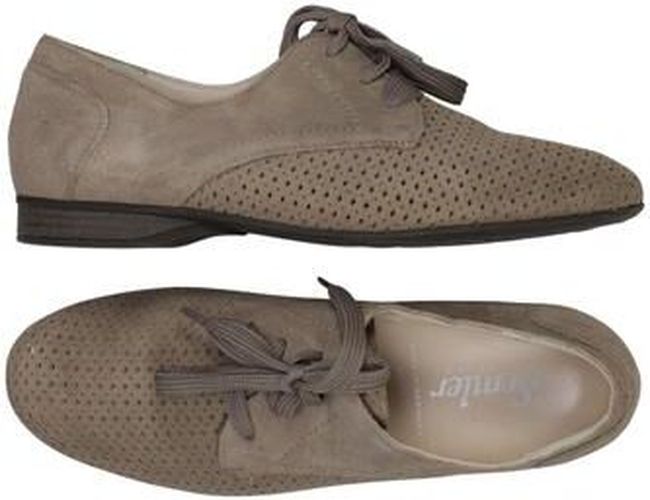 Damen Halbschuh, beige, Gr. EU 38.5 (UK 5.5), Leder - Second Hand - Semler - Modalova