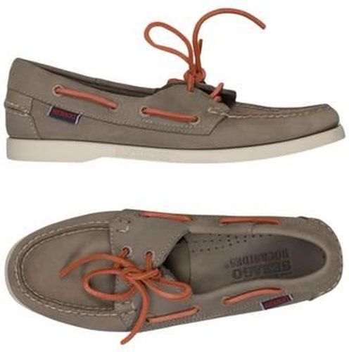 Damen Halbschuh, grau, Gr. EU 37, Leder - Second Hand - Sebago - Modalova