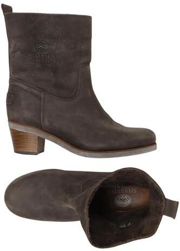 Damen Stiefelette, braun, Gr. EU 37, Leder - Second Hand - Shabbies amsterdam - Modalova