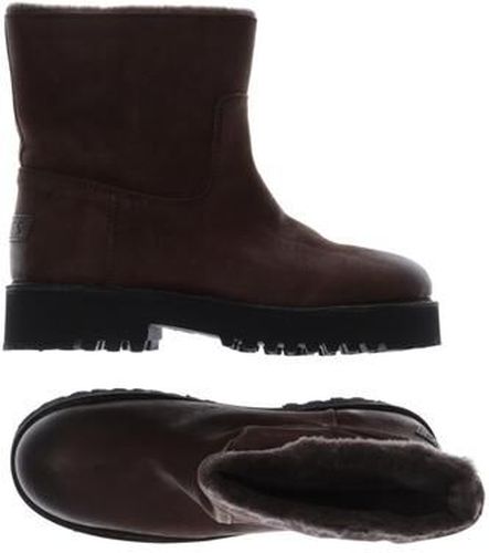 Damen Stiefelette, braun, Gr. EU 37, Leder - Second Hand - Shabbies amsterdam - Modalova