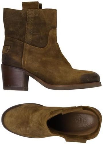 Damen Stiefelette, braun, Gr. EU 36, Leder - Second Hand - Shabbies amsterdam - Modalova