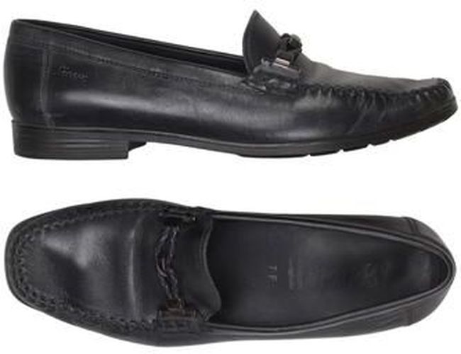 Damen Halbschuh, schwarz, Gr. EU 40.5 (UK 7), Leder - Second Hand - Sioux - Modalova