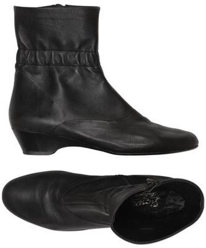 Damen Stiefelette, schwarz, Gr. EU 38 (UK 5), Leder - Second Hand - Sioux - Modalova