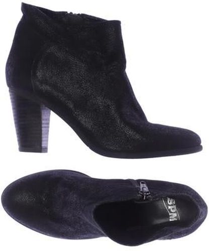 Damen Stiefelette, schwarz, Gr. EU 37, Leder - Second Hand - Spm - Modalova