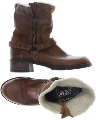 Damen Stiefelette, braun, Gr. EU 39 - Second Hand - Spm - Modalova