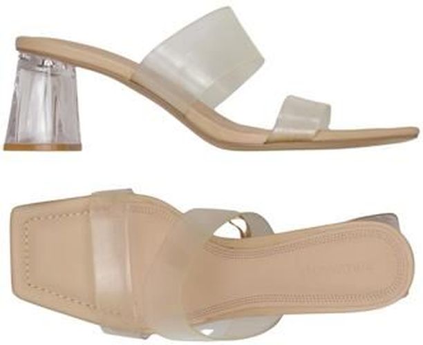 Damen Sandale, beige, Gr. EU 40 - Second Hand - Stradivarius - Modalova