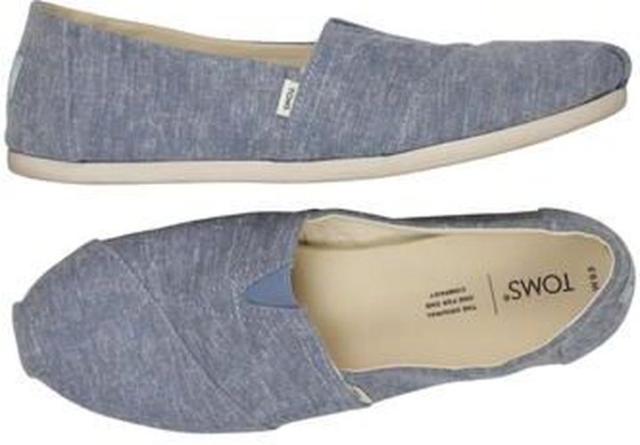 Damen Ballerinas, blau, Gr. EU 41 - Second Hand - TOMS - Modalova