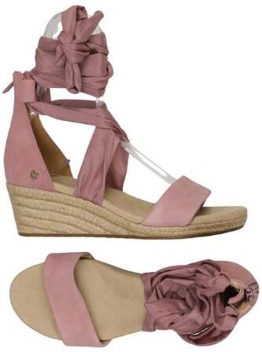 Damen Sandale, pink, Gr. EU 37, Leder - Second Hand - Ugg - Modalova