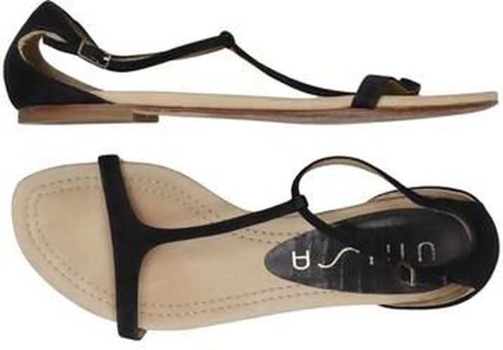 Damen Sandale, schwarz, Gr. EU 38 - Second Hand - Unisa - Modalova