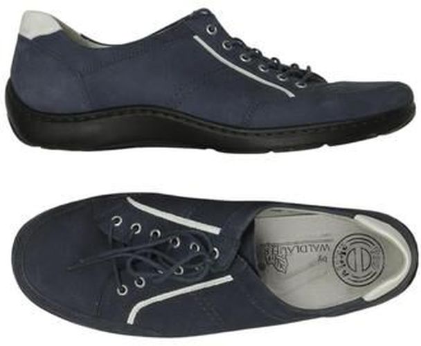 Damen Halbschuh, marineblau, Gr. EU 38 (UK 5), Leder - Second Hand - Waldläufer - Modalova