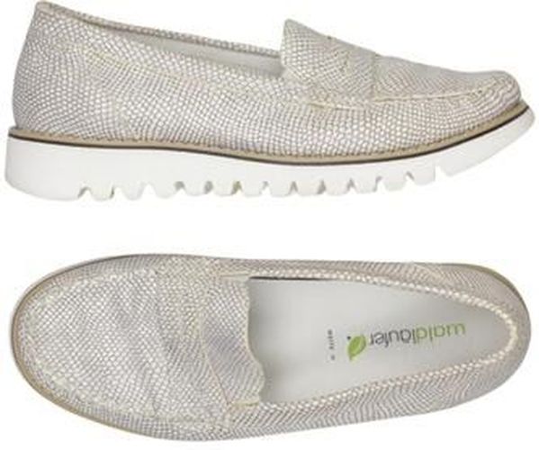 Damen Halbschuh, cremeweiß, Gr. EU 38 (UK 5), Leder - Second Hand - Waldläufer - Modalova