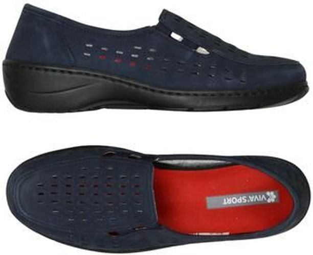 Damen Halbschuh, marineblau, Gr. EU 37.5 (UK 4.5), Leder - Second Hand - Waldläufer - Modalova