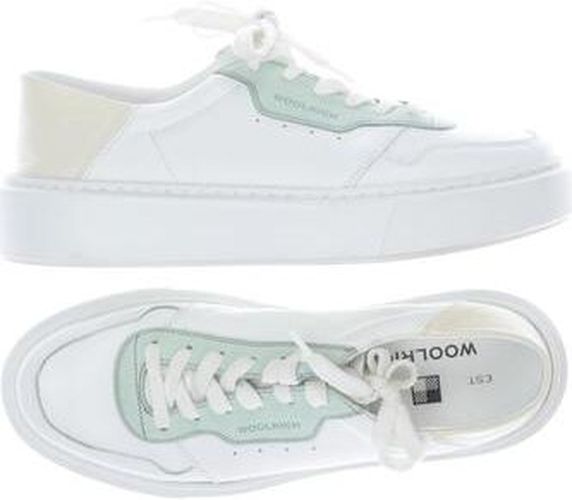 Damen Halbschuh, weiß, Gr. EU 39, Leder - Second Hand - Woolrich - Modalova