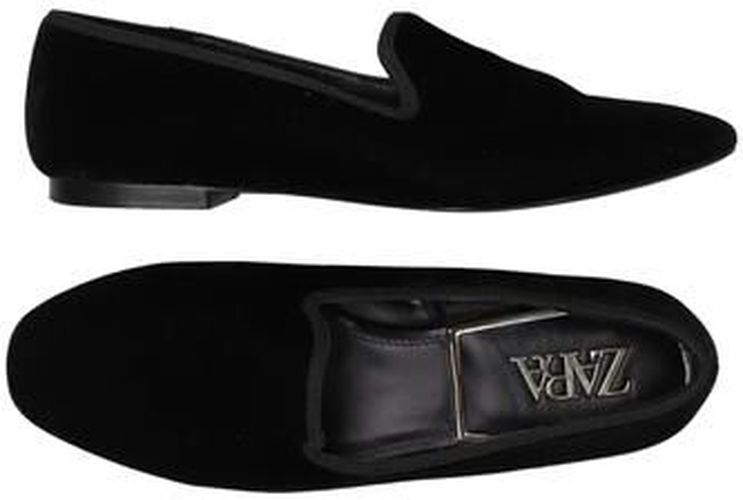 Damen Halbschuh, schwarz, Gr. EU 38 - Second Hand - Zara - Modalova