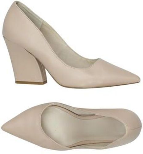 Damen Pumps, beige, Gr. EU 38, Leder - Second Hand - Zign - Modalova