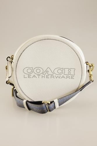Damen Handtasche, cremeweiß, Leder - Second Hand - Coach - Modalova