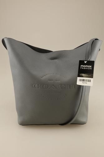 Damen Handtasche, grau, Leder - Second Hand - Coach - Modalova