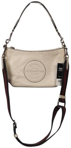 Damen Handtasche, beige, Leder - Second Hand - Coach - Modalova