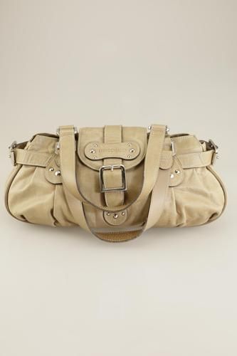 Damen Handtasche, beige, Leder - Second Hand - Longchamp - Modalova