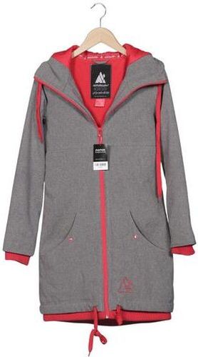 Damen Mantel, grau, Gr. S, Synthetik - Second Hand - Alife & Kickin - Modalova