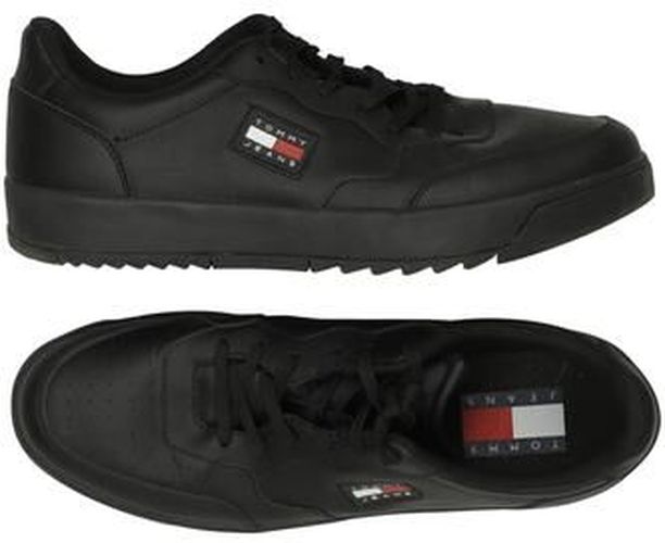 Herren Sneakers, schwarz, Gr. EU 45, Kunstleder, Leder - Second Hand - Tommy Jeans - Modalova