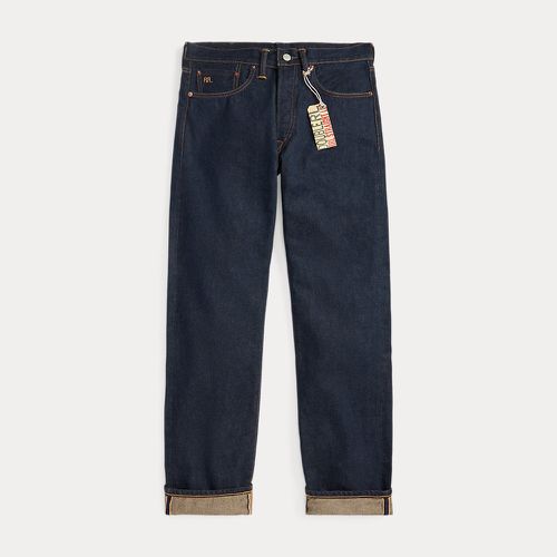 Straight Fit Once-Washed Selvedge Jean - RRL - Modalova