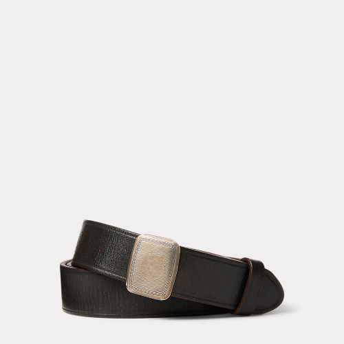 Slider-Buckle Leather Belt - RRL - Modalova