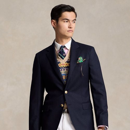 The Iconic Doeskin Two-Button Blazer - Polo Ralph Lauren - Modalova