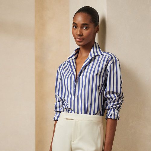 Capri Relaxed Fit Striped Cotton Shirt - Collection - Modalova