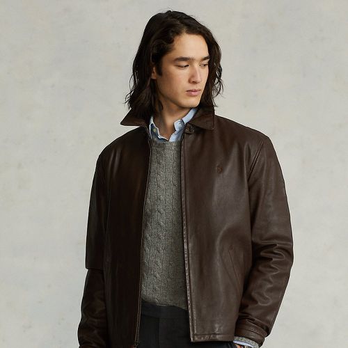 Leather Jacket - Polo Ralph Lauren - Modalova