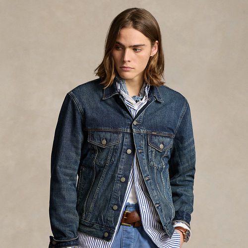 Faded Denim Trucker Jacket - Polo Ralph Lauren - Modalova