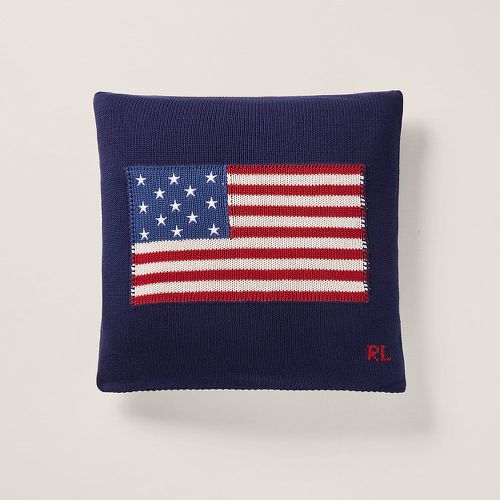 RL Flag Cotton Throw Pillow - Ralph Lauren Home - Modalova
