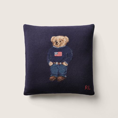 Polo Bear Wool Throw Pillow - Ralph Lauren Home - Modalova