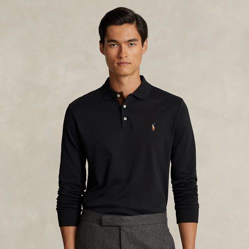 Custom Slim Fit Soft Cotton Polo Shirt - Polo Ralph Lauren - Modalova