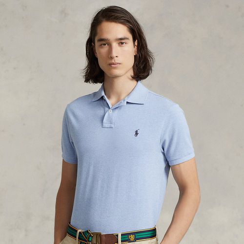 Slim Fit Mesh Polo Shirt - Polo Ralph Lauren - Modalova