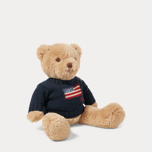 Small Flag-Jumper Polo Bear - Ralph Lauren - Modalova