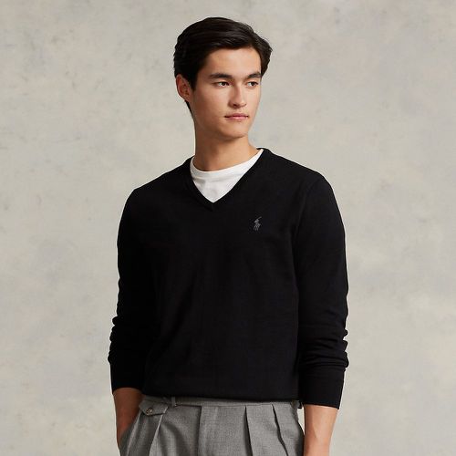 Slim Fit Cotton V-Neck Sweater - Polo Ralph Lauren - Modalova