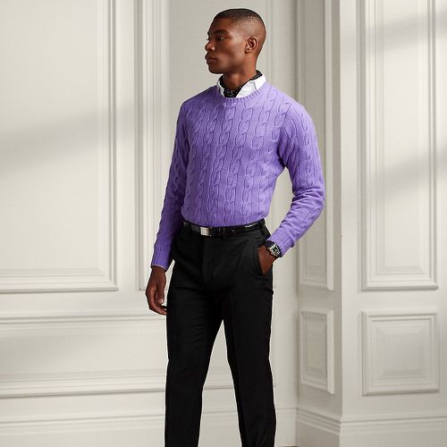 Gregory Hand-Tailored Wool Serge Trouser - Purple Label - Modalova