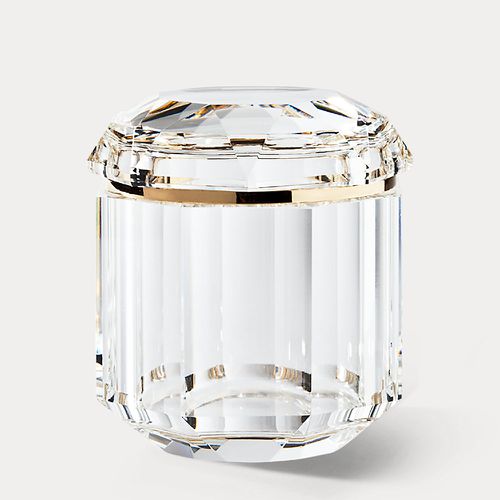 Leigh Clear Crystal Jar - Ralph Lauren Home - Modalova