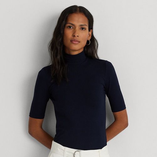 Jersey Roll Neck Top - Lauren - Modalova