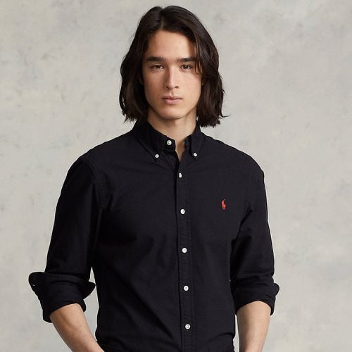 Slim Fit Garment-Dyed Oxford Shirt - Polo Ralph Lauren - Modalova