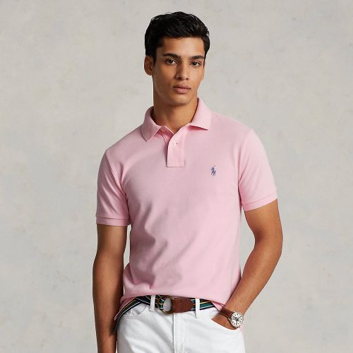 Slim Fit Mesh Polo Shirt - Polo Ralph Lauren - Modalova