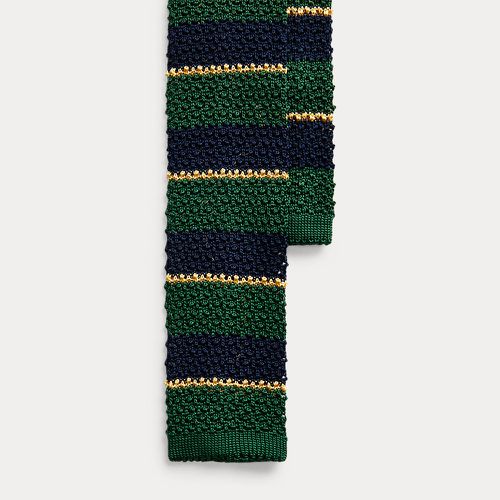 Striped Knit Silk Tie - Polo Ralph Lauren - Modalova