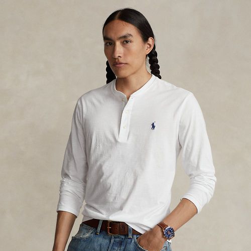 Slub Jersey Henley Shirt - Polo Ralph Lauren - Modalova